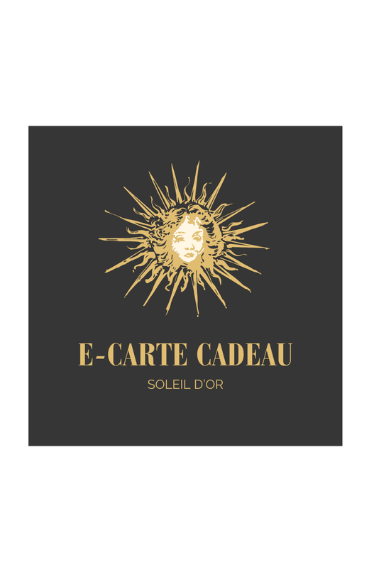 e - Carte cadeau Soleil d'Or - Box Mystère - 29€ SOLEIL D'OR - Parfumerie du Soleil d'Or