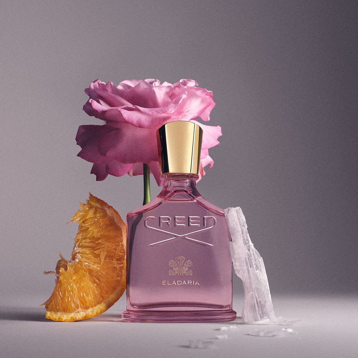 Eladaria de Creed, flacon et matières premières