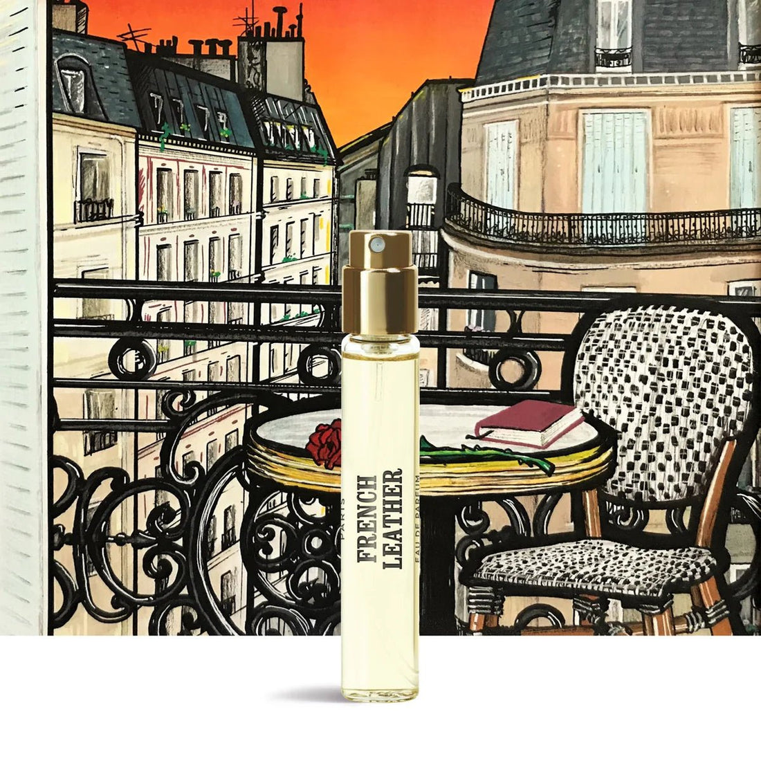 French Leather by Memo Paris, 10 ml travel-size eau de parfum