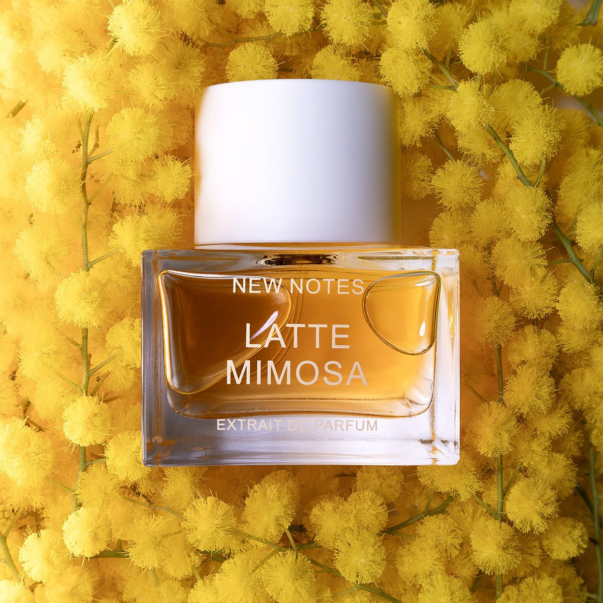 Latte Mimosa de New Notes, extrait de parfum