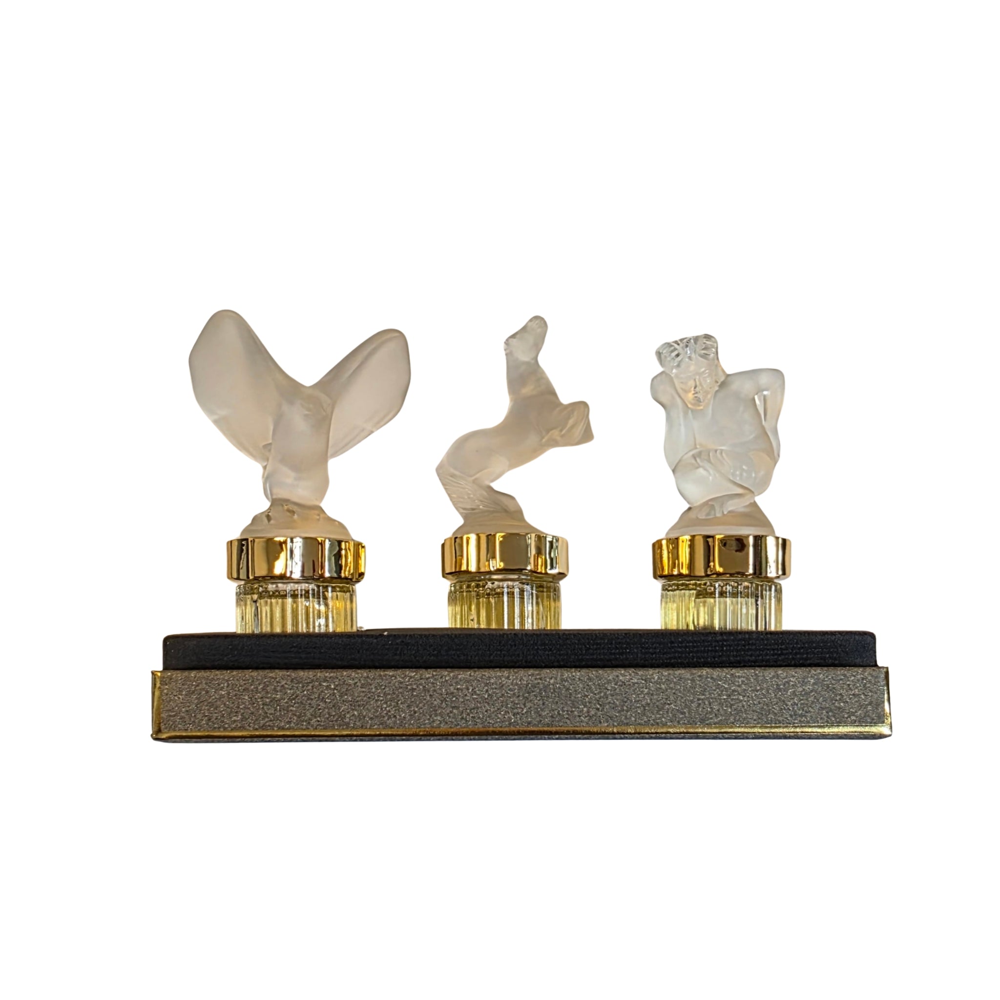 Les Mascottes Miniatures - 3x5ml LALIQUE - Parfumerie du Soleil d'Or