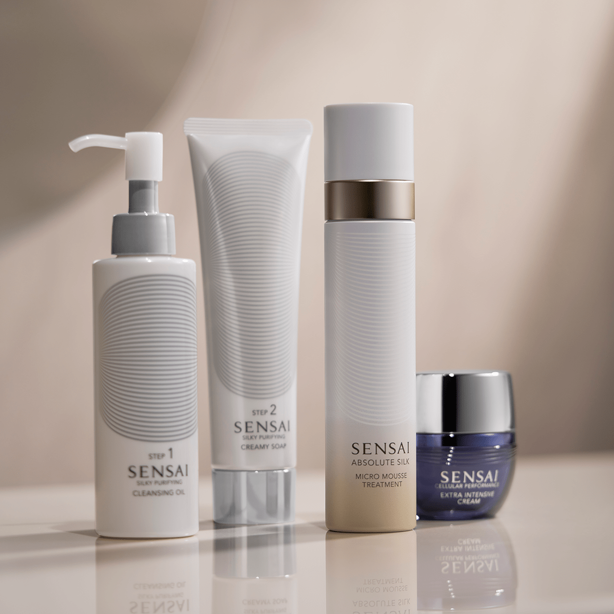 MICRO MOUSSE TREATMENT - ABSOLUTE SILK - 90ml SENSAÏ - Parfumerie du Soleil d'Or