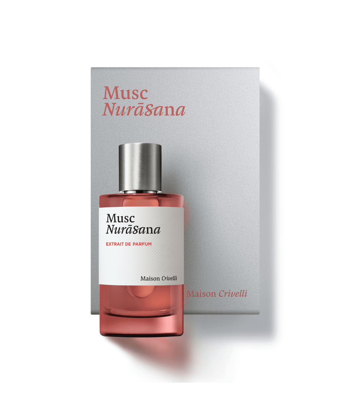 Musc Nurāsana by Maison Crivelli, 100 ml extrait de parfum with its box
