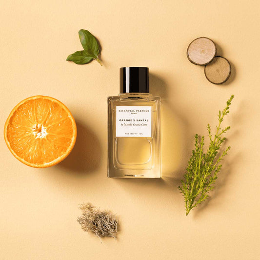 Orange X Santal - Savon Liquide Corps & Mains 500 ml ESSENTIAL PARFUMS - Parfumerie du Soleil d'Or