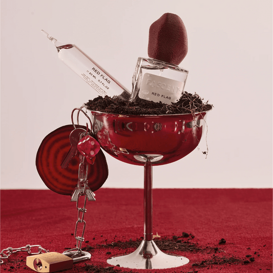 Flacon Eau de Parfum Red Flag Fascent iris