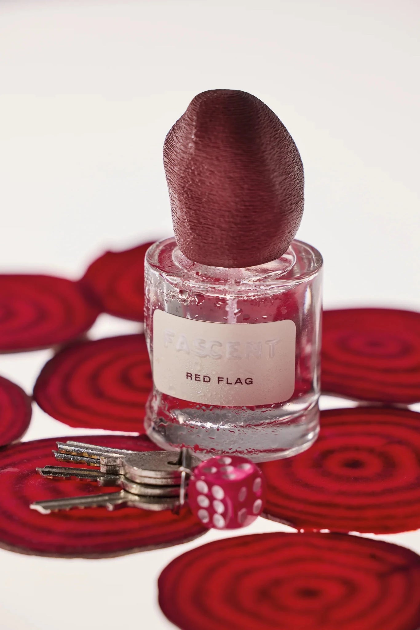 Flacon Eau de Parfum Red Flag Fascent iris