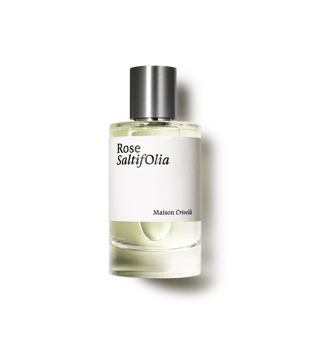 Rose Saltifolia by Maison Crivelli bottle, front view