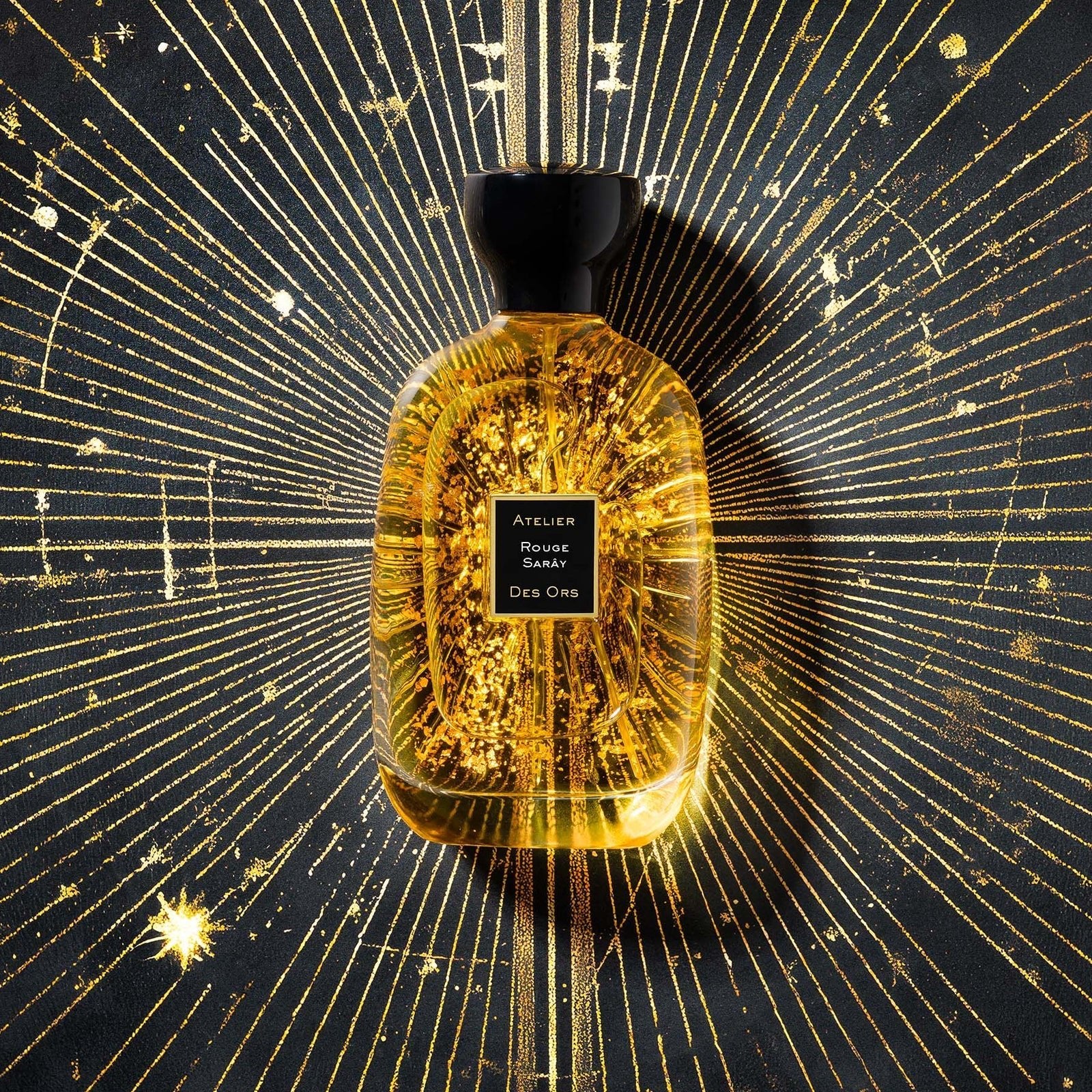 Flacon Eau de Parfum Rouge Sarây Atelier des Ors datte santal