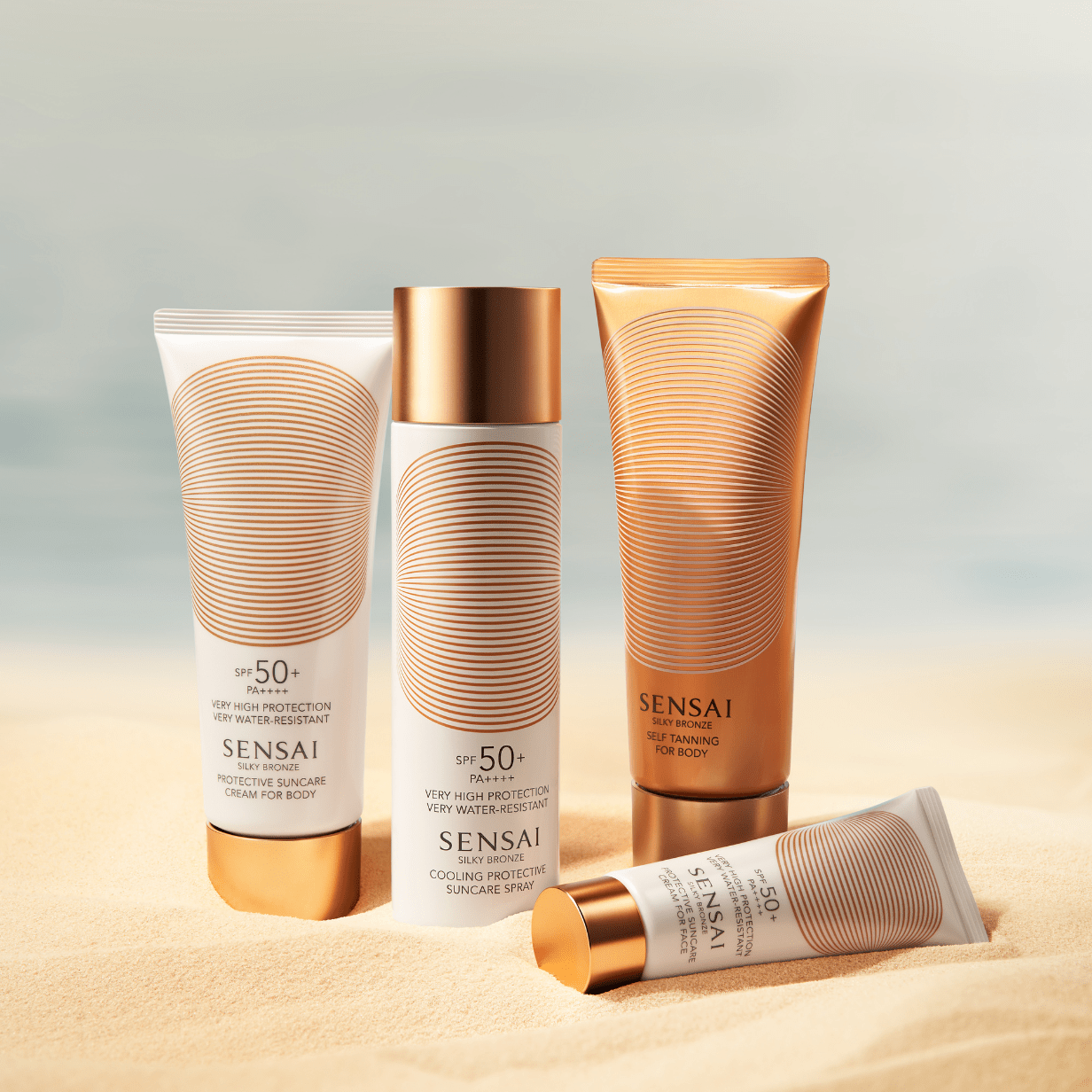 SOIN AUTOBRONZANT POUR LE CORPS - SILKY BRONZE SENSAÏ - Soleil d'Or