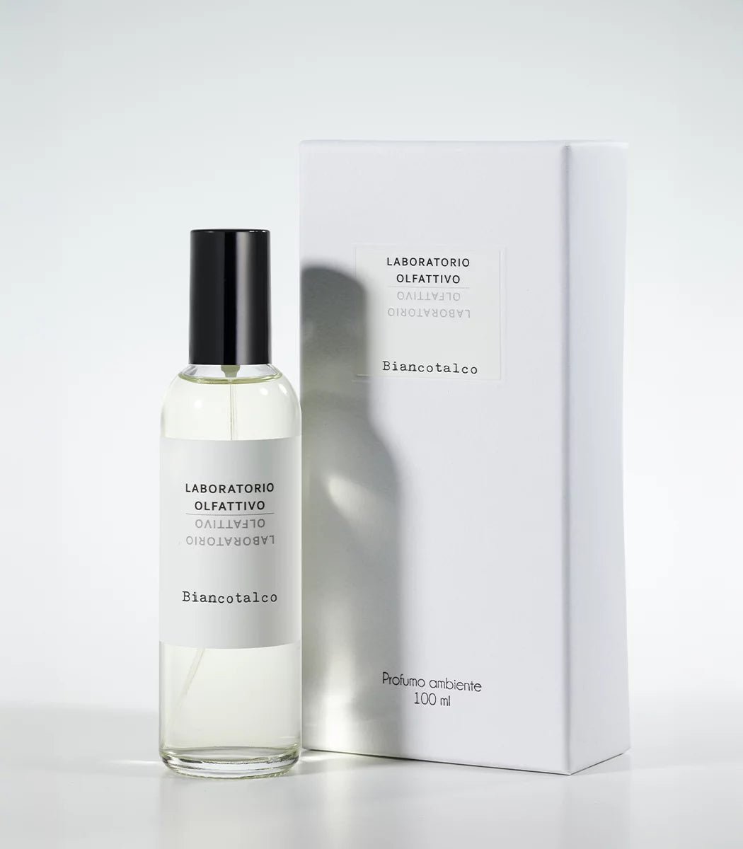 Spray – Biancotalco LABORATORIO OLFATTIVO - Parfumerie du Soleil d'Or