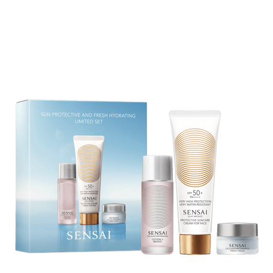 Sun Protect and Fresh Hydrating SENSAÏ - Soleil d'Or