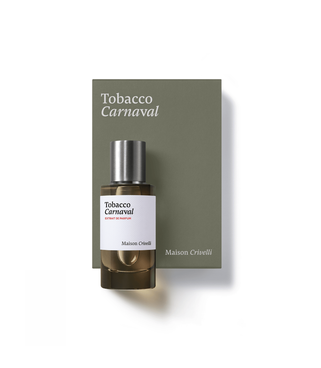 Tobacco Carnaval Extrait MAISON CRIVELLI - Soleil d'Or