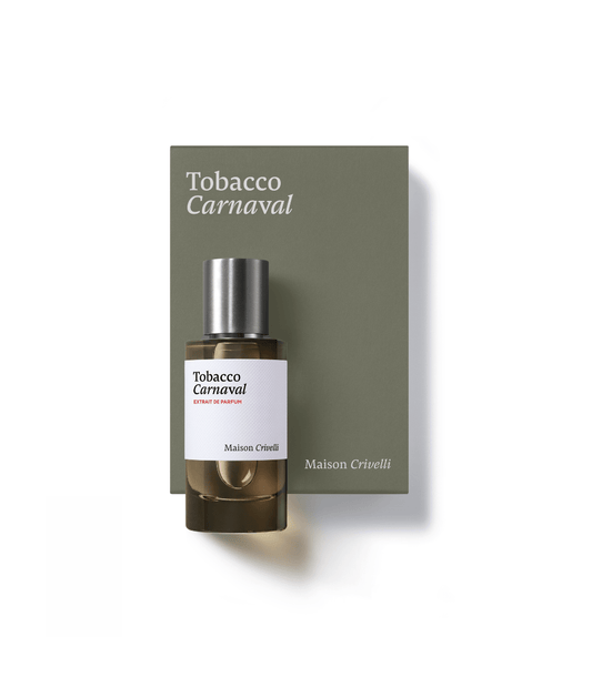 Tobacco Carnaval Extrait MAISON CRIVELLI - Soleil d'Or
