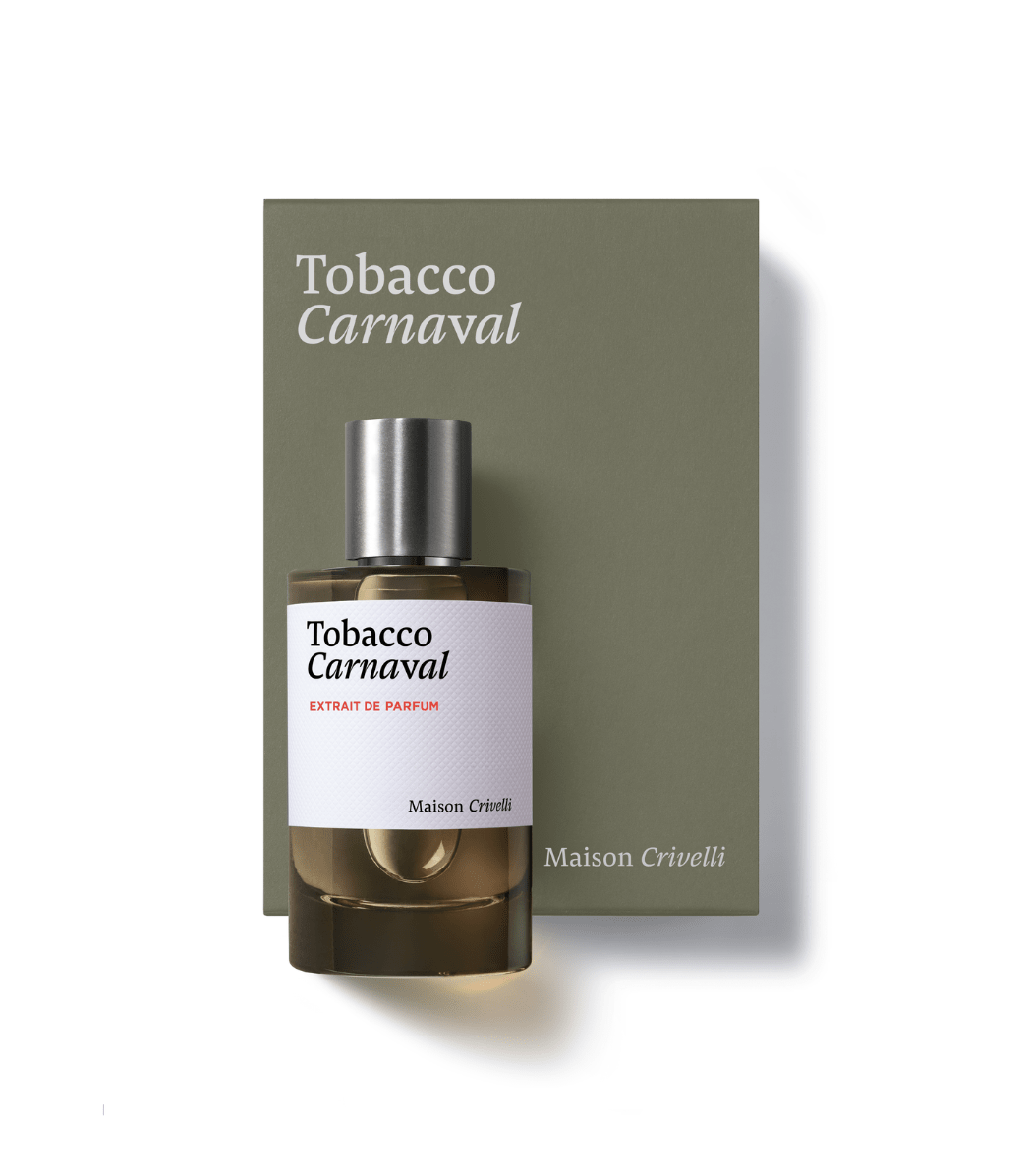 Tobacco Carnaval Extrait MAISON CRIVELLI - Soleil d'Or
